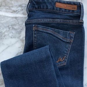 Express Barely Boot Stella Low Rise Jeans 2L NWOT